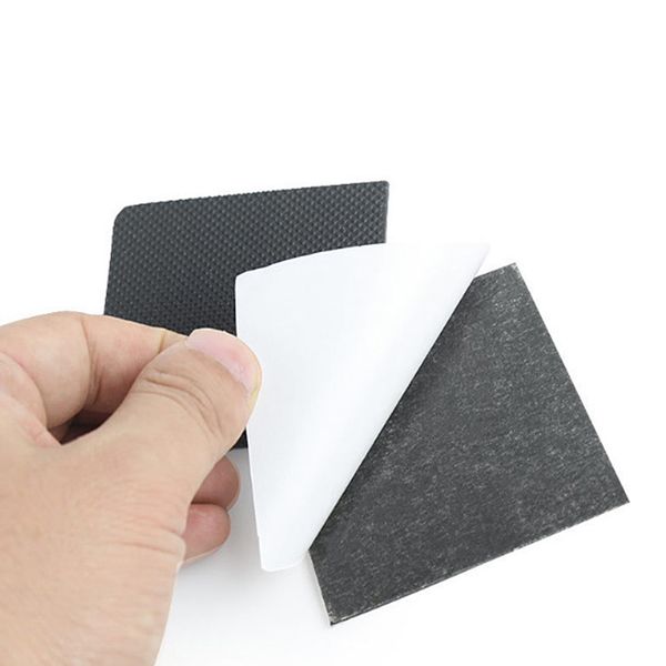 

1pair durable anti-slip self-adhesive shoes mat non slip insole high heel sole heel sticker high protector rubber pads cushion, Black