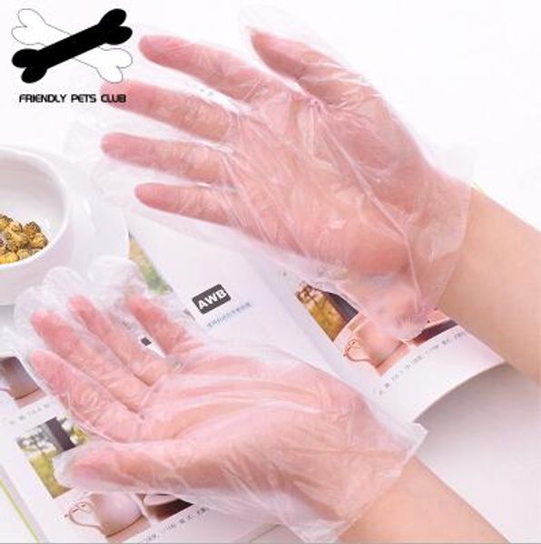 

100pcs/bag disposable gloves wholesale disposable pvc waterproof gloves grade fit touch screen protection isolation