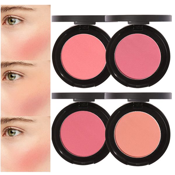 

4 colors minerals natural blush face blusher palette makeup cheek blusher professional contour cosmetics
