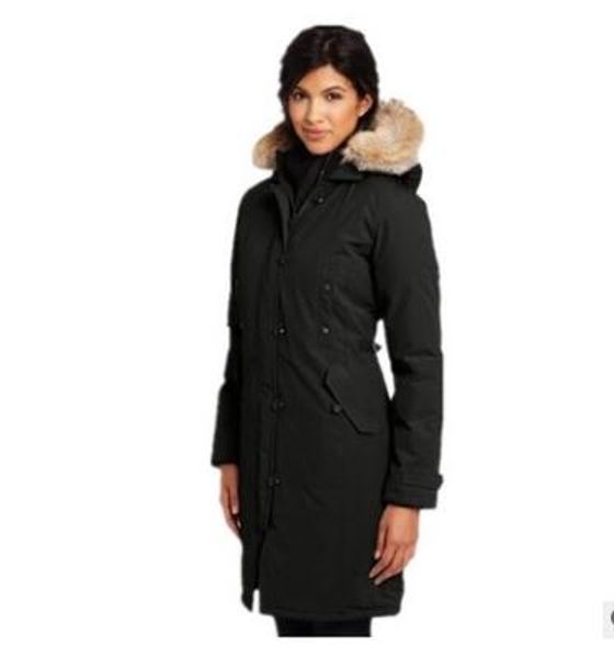 

Canadian women winter femme outdoor fur down jacket thick warm windproof goo e down coat thicken fourrure hooded jacket manteau doudoune