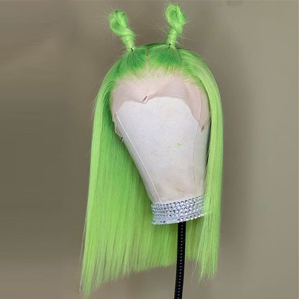 

full lace human hair short bob wigs for women brazilian straight hair lace front human hair wigs, Black