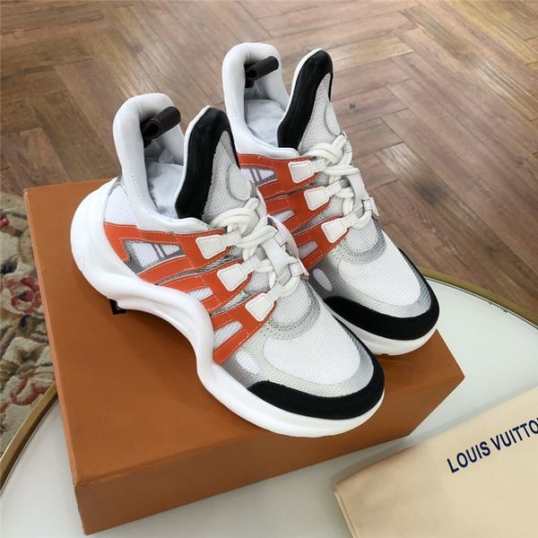 

version italian counter brand women's shoes mesh breathable sports running shoes women's fashion shoes with thick soles 35-41 13, Black