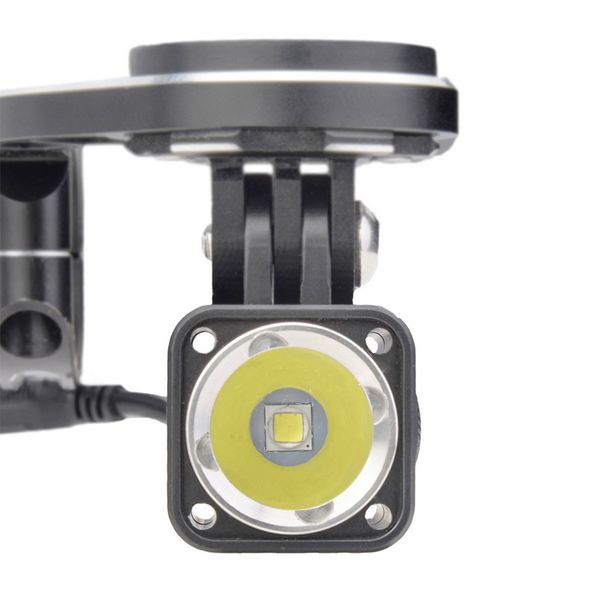 

bike light trustfire d20 * xml-l2 bicycle light with mount bracket extend holder for garmin bryton bike computer gopro camera