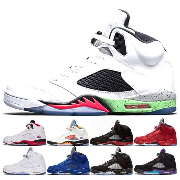 

space jam men basketball shoes red blue suede metallic silver fire red white cement bred white grapes black grape mens sports sneakers 41-47