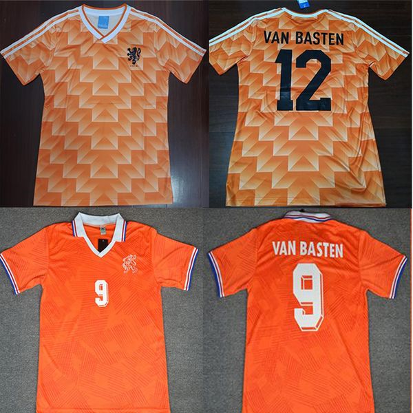

1992 1988 Netherlands Retro Soccer Jersey Van Basten Gullit 92 88 Holland Jersey Voetbal Vintage Football Shirts Camiseta Maillot de Foot