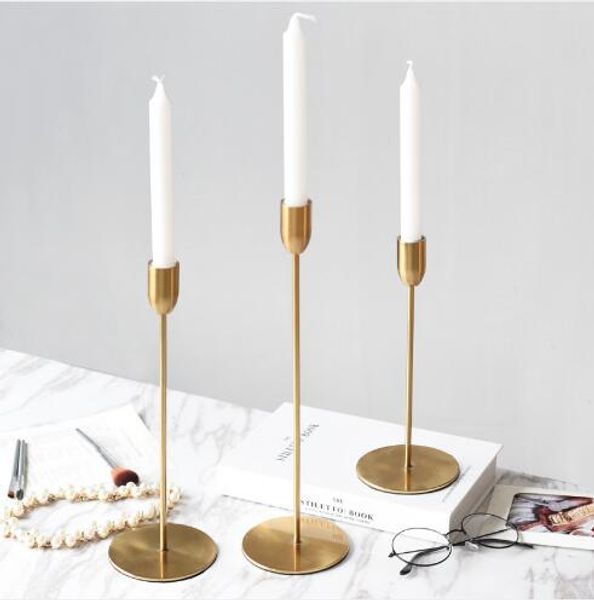 

candle holders simple metal candlestick ornaments modern soft aromatherapy cup candlesticks dinner romantic wedding gifts