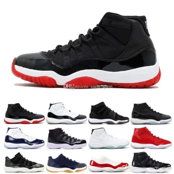 

2019 concord 45 11 11s basketball shoes for mens platinum tint cap and gown rose gold gamma blue bred men women sports sneakers designe