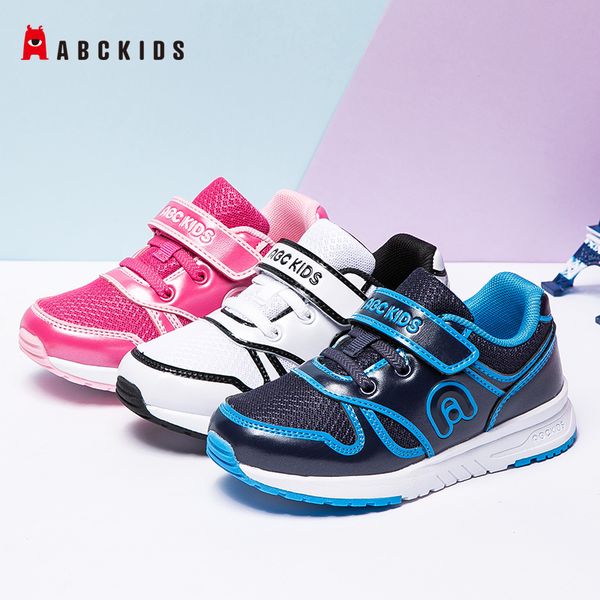 

athletic & outdoor abckids spring boys girls vintage sports running sneakers shoes comfortable soft bottom casual children non-slip, Black