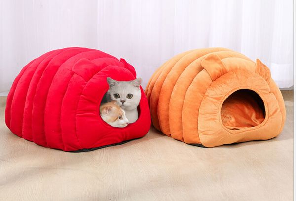 

wholesales deep sleep cat litter sleeping bag semi-closed sheep nest teddy small dog creative pet supplies kennel