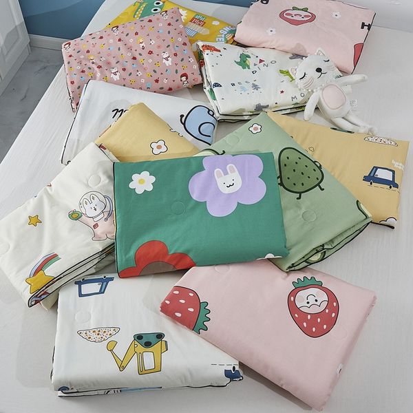 

selected 40 детского хлопок летнего детского хлопка кондиционера ворса стегать одиночное тонкое одеяло