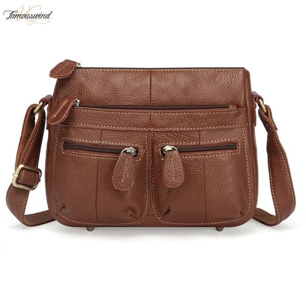 

100% cowhide genuine leather women messenger bags female genuine leather small shoulder bag crossbody for bolsa feminina 2020 mm2317