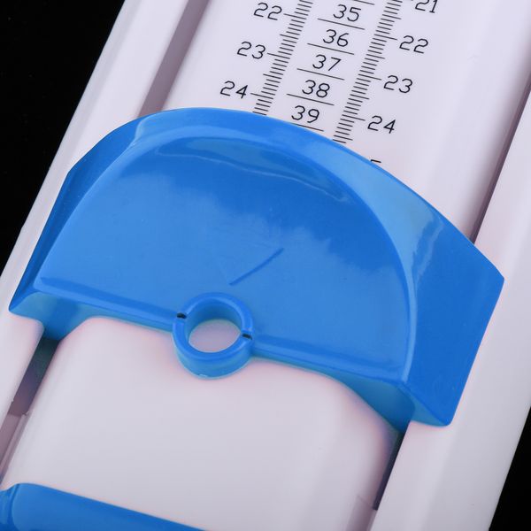 

2 packs feet measuring rulers tool for adults foot shoes sizing blue