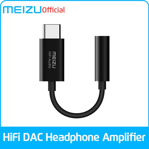 

meizu earphones amplifier audio hifi lossless dac type-c to 3.5mm audio adapter cirrus logic cs43131 chip high impedance