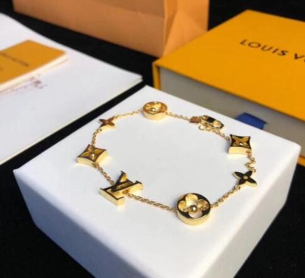 

Factory ale new arrival lover charm braclet double chain with hollow word for women and man jewelry gift hipping