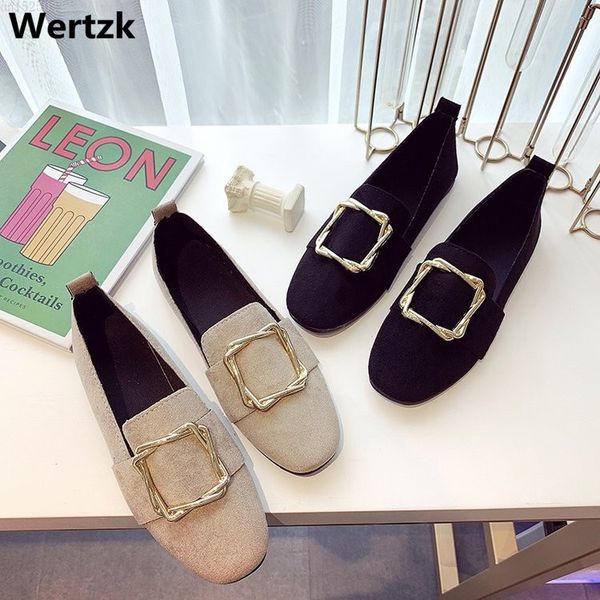 

2019 new spring all-in-one women's shoes with metallic buttoned-down shallop tips for comfortable working women's shoes e365, Black