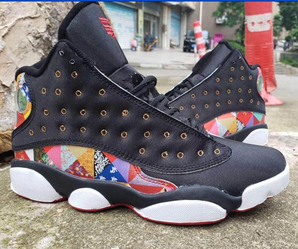

kids basketball shoes jumpman 13 bred black true red history of flight dmp discount sports shoe women sneakers 13s black
