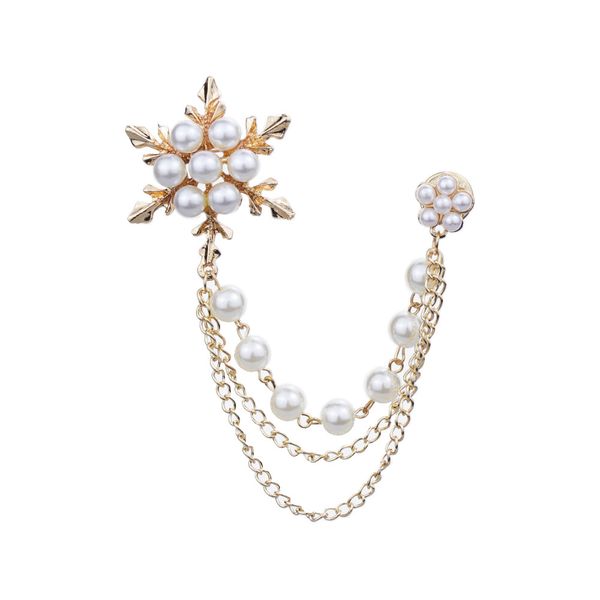 

2020 designer brooch fashion jewelry pearl tassel ice brooch brooch female clothes decoration accessories jewelry