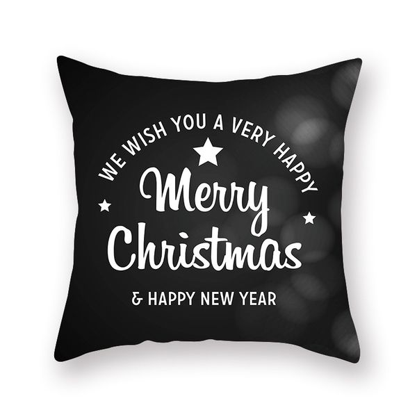 

dark series pillowcase cushion cover seat 45*45cm sofa home house car cushion square case decorative pillows cover xs-19xmas7