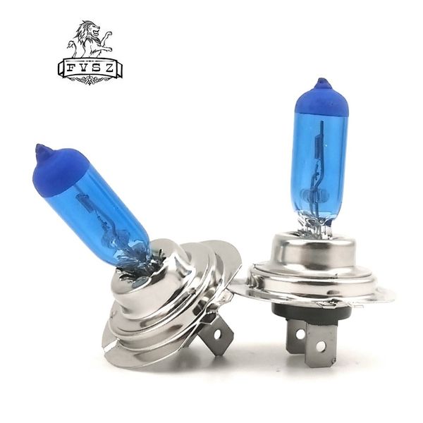 

2pcs h7 12v 100w 5000-6000k halogen headlamp bulb fog lamps light bulbs super white light headlight lamp bulbs