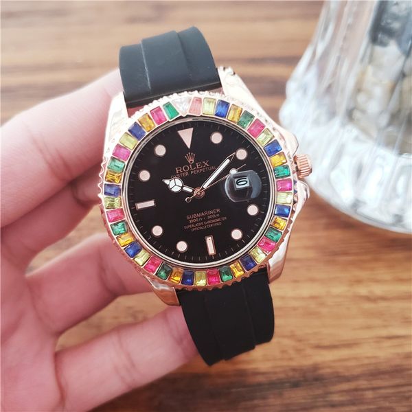 

2019 luxury quartz wri twatche for couple fa hion women men watche with gift box w125