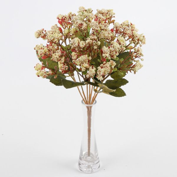 

3pcs/set 14 heads artificial chrysanthemum branch simulation plastic flower fake flowers wedding party garden decoration