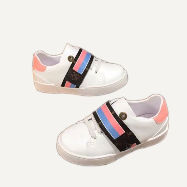 

2020 new designer luxury series outdoor indoor brand leather children's shoes multicolor children's casual shoes breathable and co, Black
