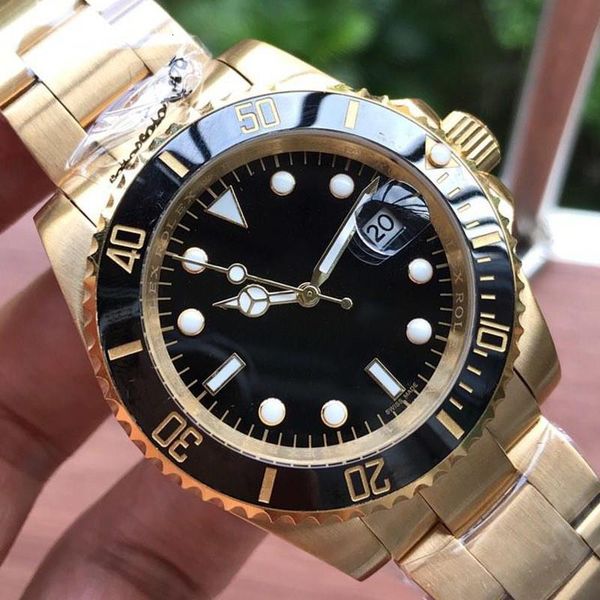 

2020 6 styles luxury watch mens designer watches 116610 luminous automatic mechanical movement sweeping wristwatches orologio di lusso, Slivery;brown