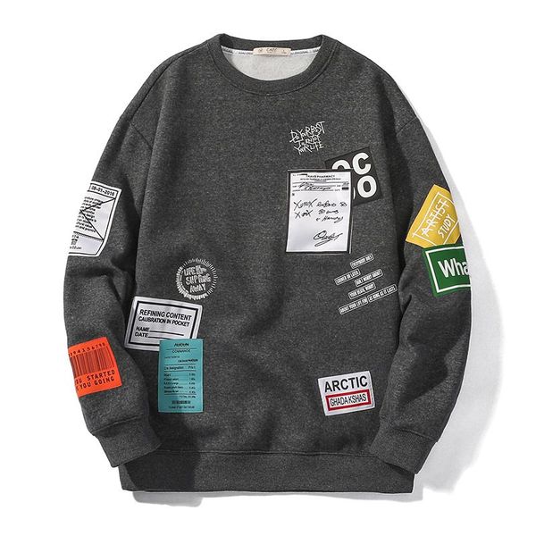 

Autumn Designer New Mens Hoodies with Letter Print Sweaters Fashion Hip-hop Loose Pullover Sweatshirts for Men Clothing M-3XL Wholesale