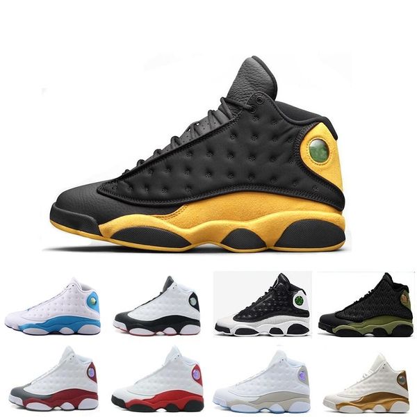 

Whole ale famou trainer 13 13 xiii men women port ba ketball hoe new air red bred he got game black dmp flint j13 retro neaker