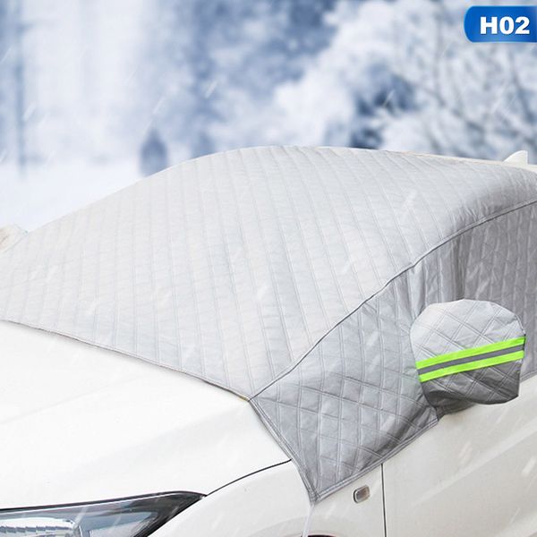 

180*180cm car windscreen cover heat sun shade anti snow frost ice shield car dust protector universal winter cover