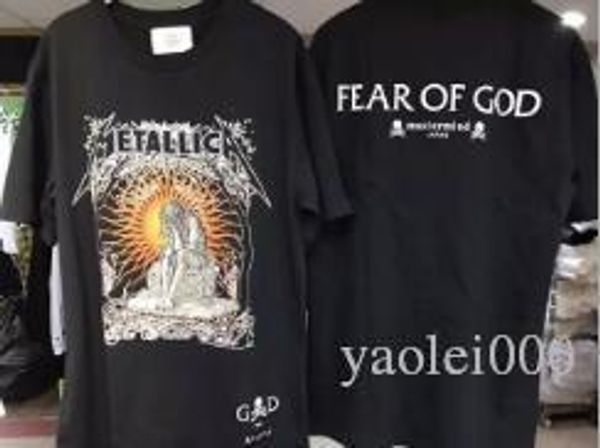 

european and american stars with the same paragraph round neck short sleeve fog t-shirt student short-sleeved round, White;black