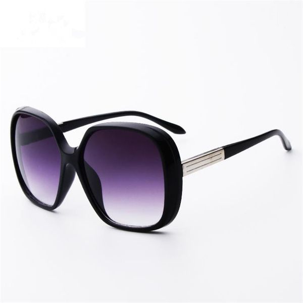 

модные женские классические солнцезащитные очки марка дизайнер негабаритных кадров солнцезащитные очки анти-уф очки очки очки солнцезащитные, White;black