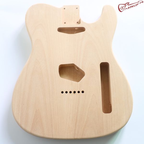 

new tele body electric guitar assembly diy regular version semi-finished body multi-word fight alder wood color