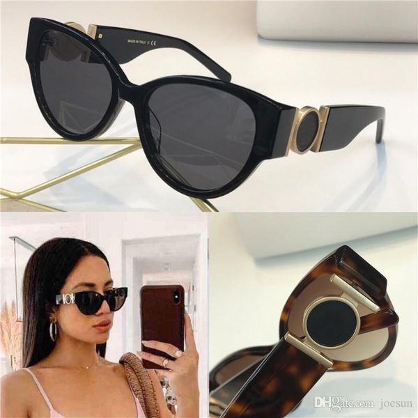 

women designer luxury sunglasses 4638 cat eye simple frame fashion show design simple pop fashion style with original box uv400, White;black