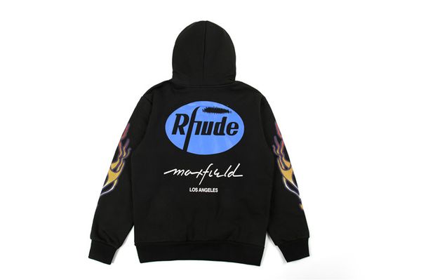 

new arrivals men and woman fashion eagle head printing hoodie brand loose-fitting casual hoodie hip hop sweatshirt thin pullover size m-xl, Black