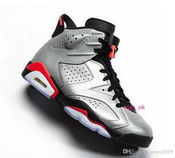 

jsp reflective 2019 6 bugs bunny men basketball shoes 3m 6s reflective silver reflect carmine gatorade trainers sports infrared sneakers