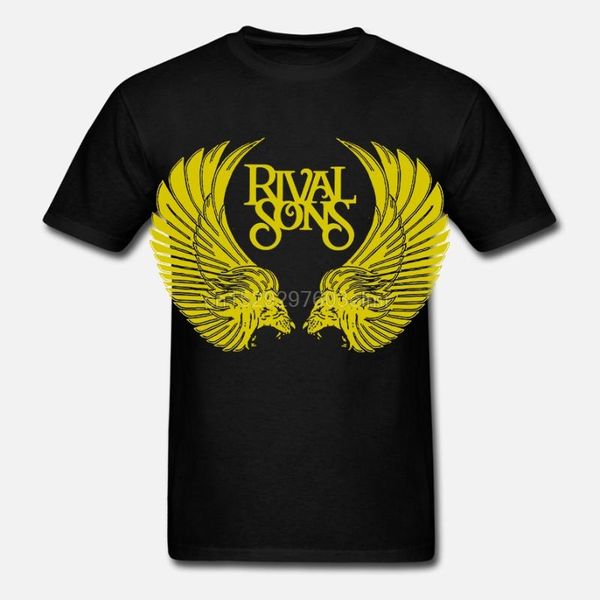 

fashion men's rival sons t-shirt black short sleeve cotton t shirts tee, White;black