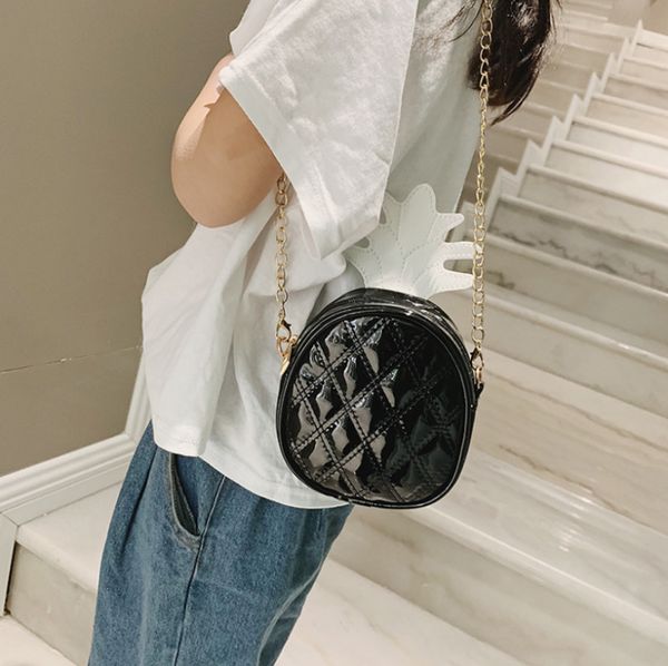 

kids baby girls pu leather handbag shoulder bags messenger crossbody bag wallet /by