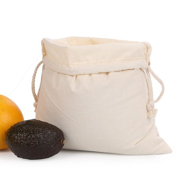 

reusable cotton bags washable eco friendly bags jewelry pouches, Pink;blue