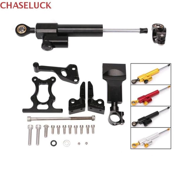 

mt09 fz09 steering damper stabilizer bracket mount kit for yamaha mt-09 fz-09 mt fz 09 2014 2015 2016 2017 motorbike accessories