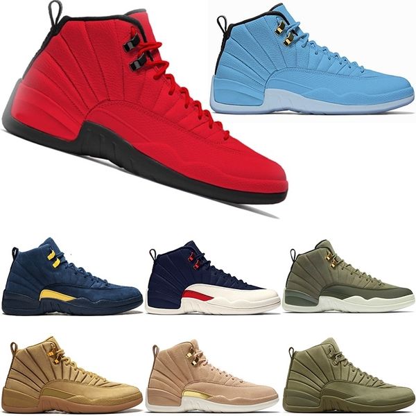 

mens 12 12s michigan class of 2003 bulls college navy university deep royal blue vachetta trainers sports sneakers size 41-47 sale online