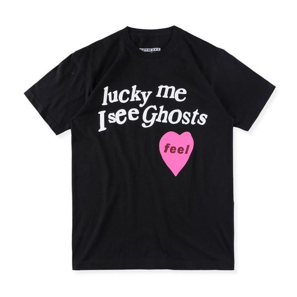 

20ss andys лаки me kids ghosts cfg посмотреть graffiti tee удобной рубашка high street с коротким рукавом свободной пара футболка hfxhtx183, White;black