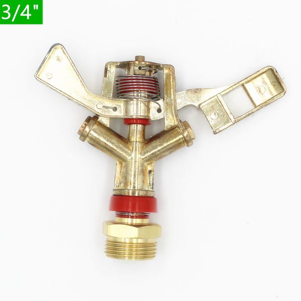 

10pcs zinc alloy rotary watering impact sprinkler for garden lawn sprayer nozzle micro irrigation hose end sprinkler p105