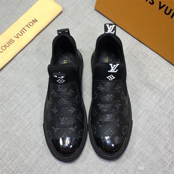 

19fw classic men canvas shoes 2019 new autumn high flats men vulcanized shoes factory outlet female casual shoes yecq5, Black