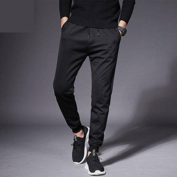 

свободные спортивные брюки весна гетры и тонкий ноги харун, Black