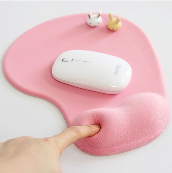 

silica gel thicken soft sponge wrist rests support mouse for optical / trackball mat mice pads computer durable comfort mouse mat