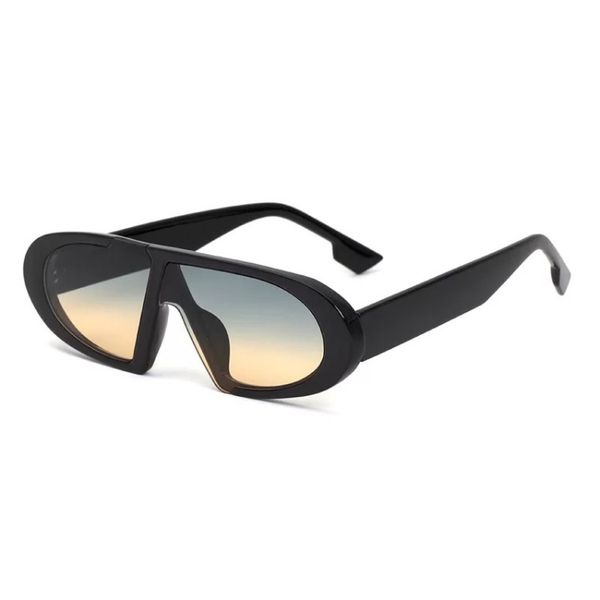 

fashion show sunglasses small frame elliptical men and women sun glasses pc 7 colors wholesale, White;black