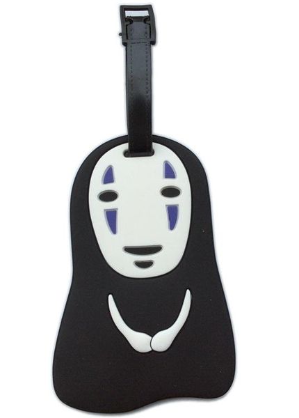 

designer-creative plastic travel luggage tags cartoon luggage card boarding card hard tag wholesale plastic baggage tag ing, Black