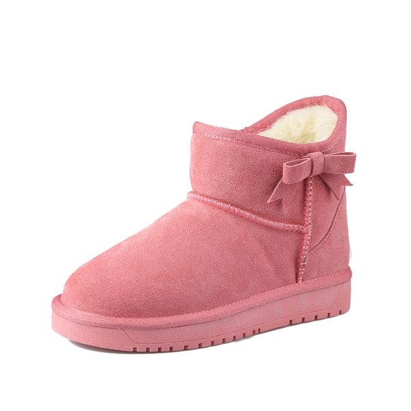 Damen Spaltleder Stiefel Schneeschuhe comDhgate Von Winter Frau De Stilvolle Ame 3 Auf Warme Liangxiezi60 Großhandel dhgate Schuhe D29HEI