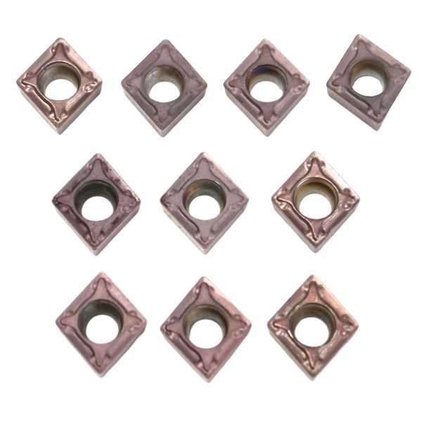 

set of 10 tcmt110204 vp15tf internal turning cnc milling cutter insert